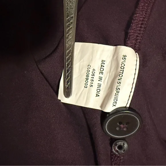 Purple Short Sleeve Dress - Picture 5 of 7